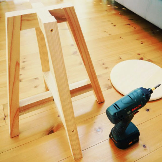 丸椅子DIY