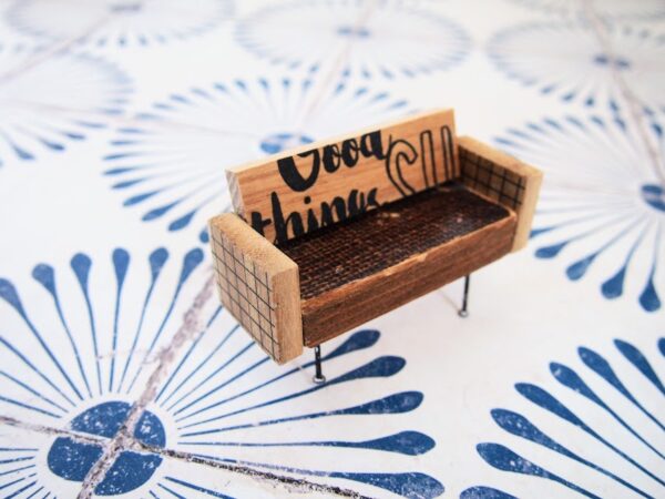 端材DIY・ベンチ