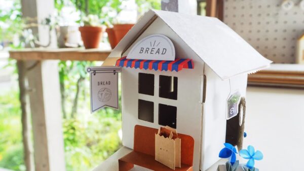 折り紙ベンチの作り方