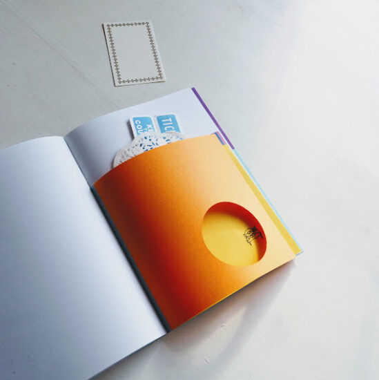 普通のホッチキスで作る中綴じノート