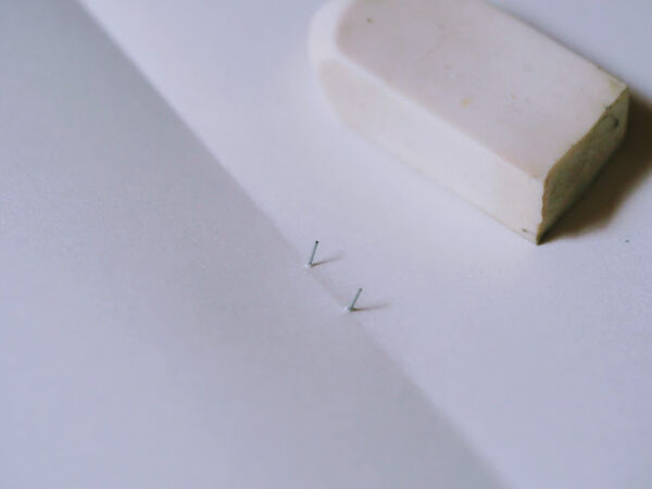 普通のホッチキスで作る中綴じノート