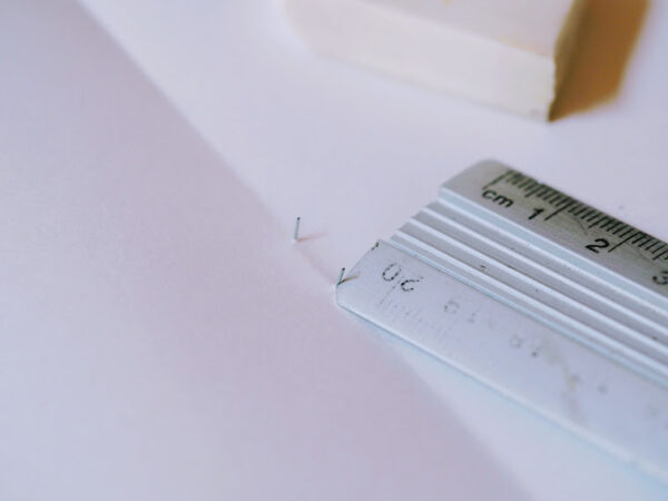 普通のホッチキスで作る中綴じノート