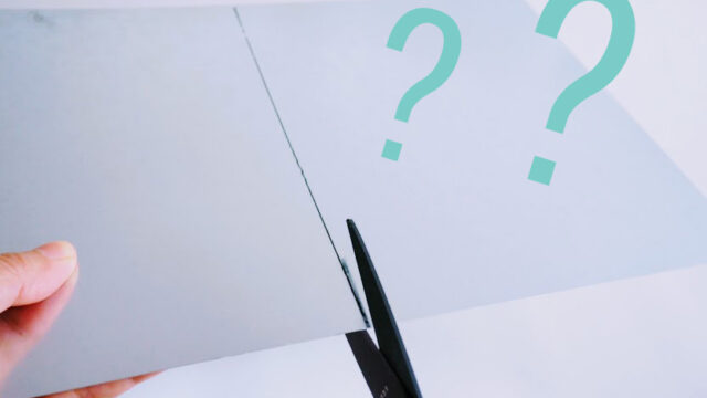 セリアのブリキプレートは普通のハサミで切れる？