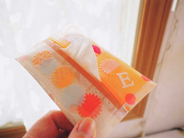 縫わないで作るポケットティッシュケース