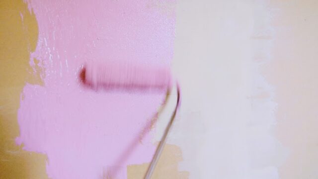 石膏ボードのペンキ塗装・シーラー無し