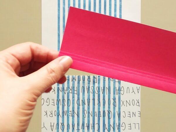 折り紙で作るブックカバー