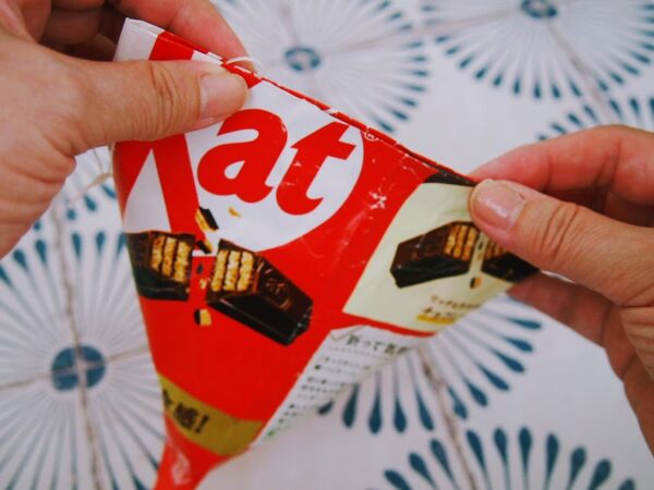 キットカット紙パッケージリメイク