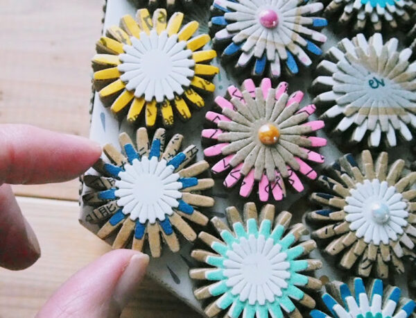 ひよ子のお菓子箱リメイク