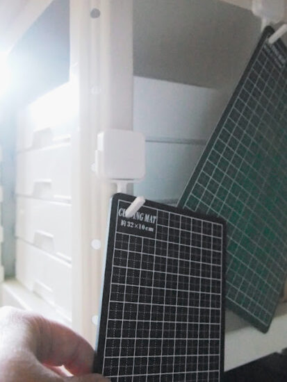 カッターマット収納