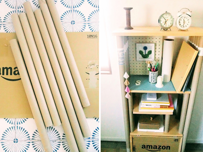 材料費ゼロでDIY～アマゾンの段ボールで家具を作った！ - スプンク