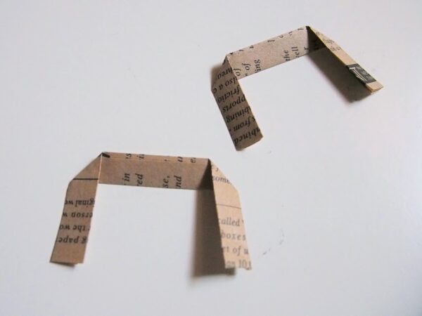 折り紙１枚で作るミニ紙袋の作り方