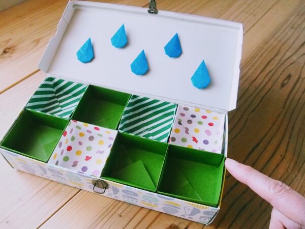 ティッシュの空き箱リメイク