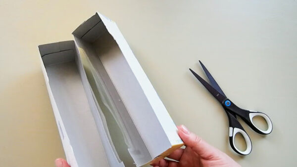 ティッシュの箱を使ったマステ収納BOXの作り方
