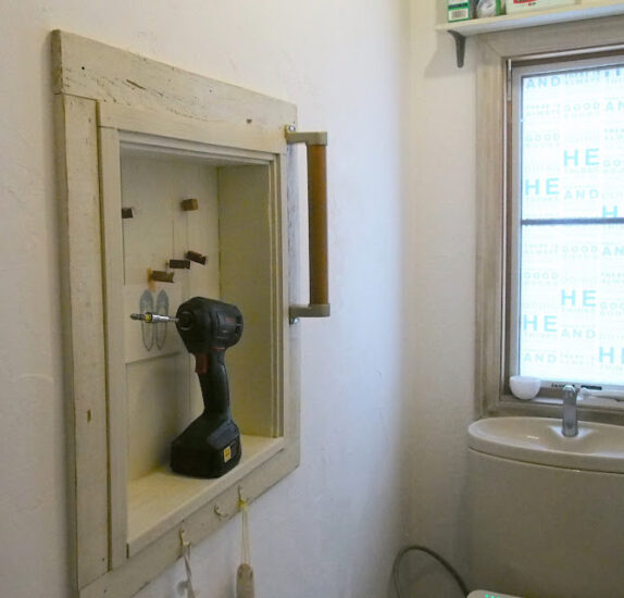 トイレの手すりをDIYで