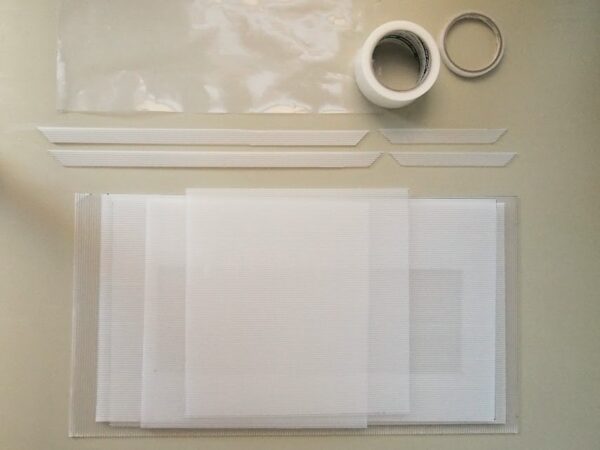 プラダンで作るミニ温室