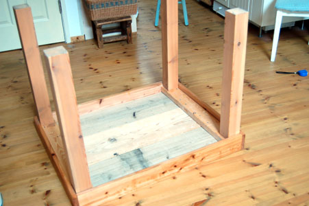 足場板テーブルの作り方