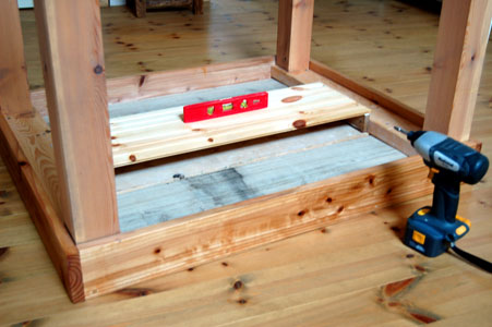 足場板テーブルの作り方