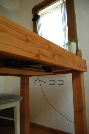 足場板テーブルの作り方