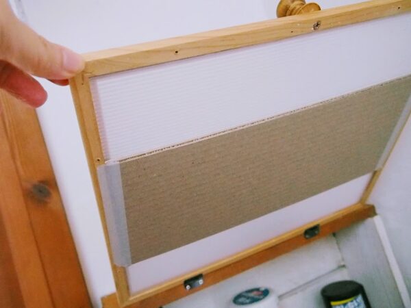 100均DIY～プラダンで収納棚