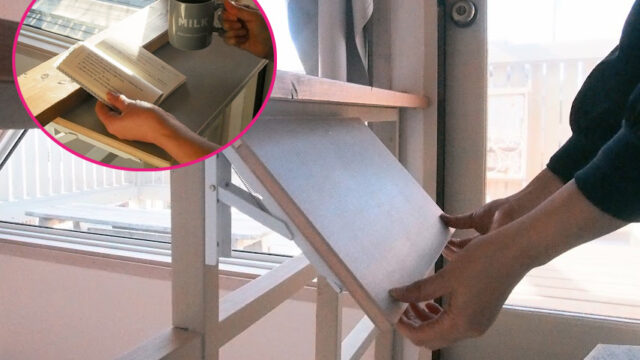 壁付おりたたみテーブルの取り付け方