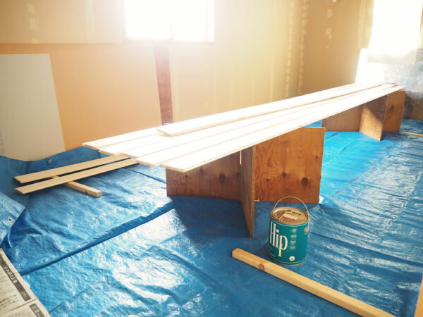 ブルーシートは日よけタープになる