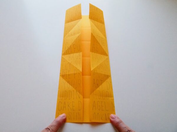 A4用紙を使った箱の作り方