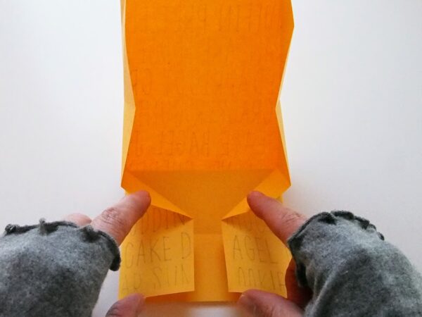 A4用紙を使った箱の作り方