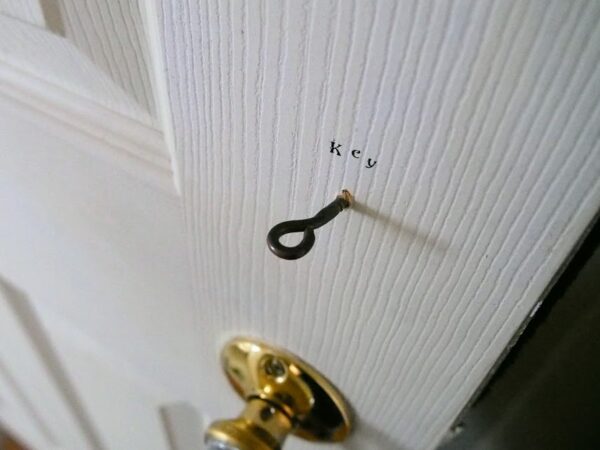 トイレの鍵を後付けDIY