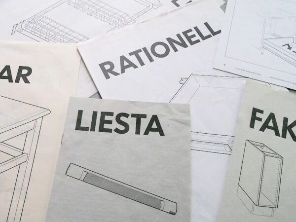 イケア家具の組立説明書は難しい?
