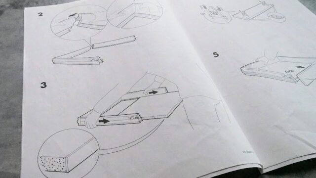 イケア家具の組立説明書は難しい？