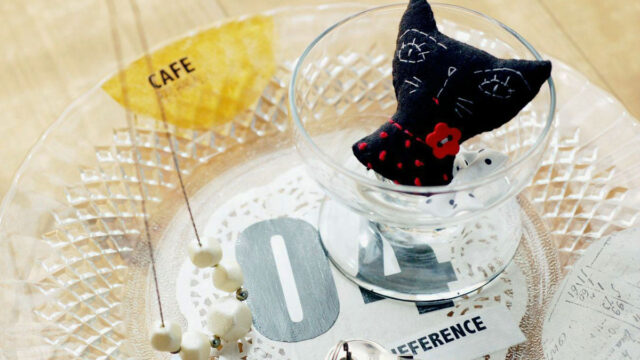 モットポッジでガラス皿のリメイク