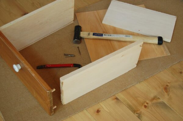引き出しDIY