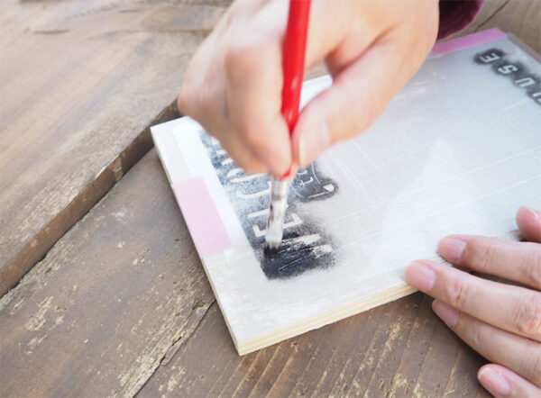 庭から出てきた石の活用