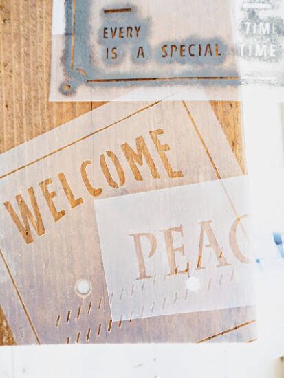 庭から出てきた石の活用