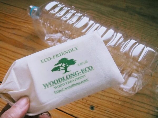 ウッドロングエコの水溶液をペットボトルで作ってみた