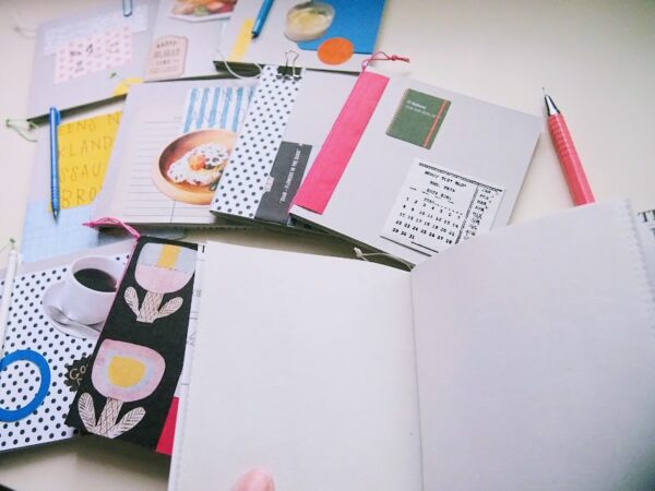 ティッシュの空き箱リメイク「ましかくノート」の作り方