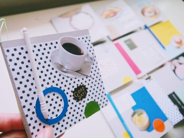 ティッシュの空き箱リメイク「ましかくノート」の作り方