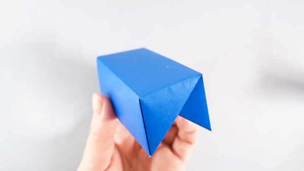 折り紙でフタ付箱の作り方